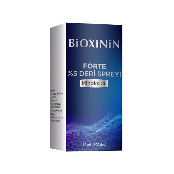 Bioxinin Forte %5 Deri Spreyi 60 ml ürün görseli 1