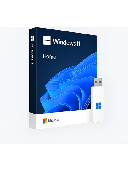 Microsoft Windows 11 Bootable USB & Windows 11 Home Dijital Lisans ürün görseli 1
