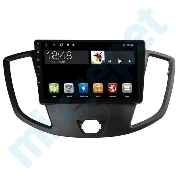 Maygo Maygo MYG-464 Serisi Ford Transit 2014-2020 Model Uyumlu 4GB Ram 64GB Hafıza 4+64 Carplay Android Auto Destekli Multimedya Navigasyonlu Teyp ürün görseli 1