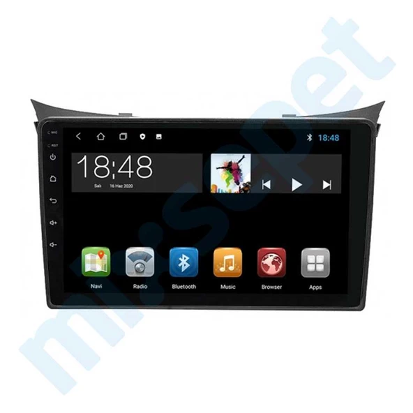Maygo Maygo MYG-464 Serisi Hyundai İ30 2012-2017 Model Uyumlu 4GB Ram 64GB Hafıza 4+64 Carplay Android Auto Destekli Multimedya Navigasyonlu Teyp ürün görseli 1