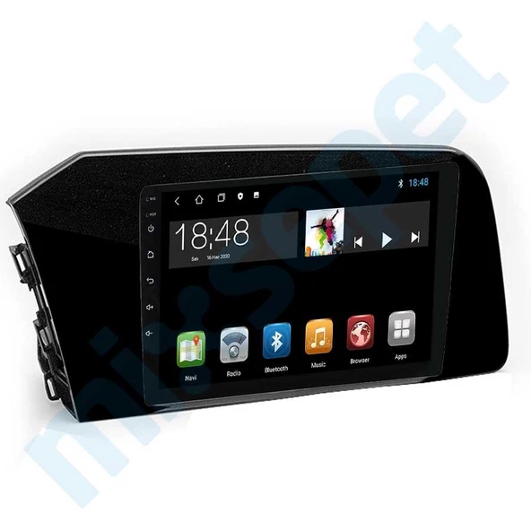 Maygo Maygo MYG-464 Serisi Hyundai Elantra 2020-2022 Model Uyumlu 4GB Ram 64GB Hafıza 4+64 Carplay Android Auto Destekli Multimedya Navigasyonlu Teyp ürün görseli 1