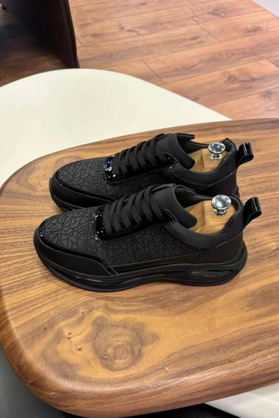 1074 HAKİKİ DERİ ERKEK SNEAKERS - ERKEK SPOR AYAKKABI ürün görseli 1