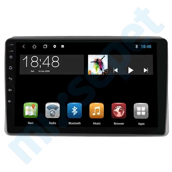 Maygo Maygo MYG-464 Serisi Renault Master 2019-2022 Model Uyumlu 4GB Ram 64GB Hafıza 4+64 Carplay Android Auto Destekli Multimedya Navigasyonlu Teyp ürün görseli 1