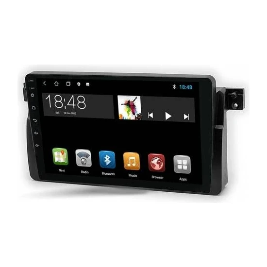 Maygo Maygo MYG-464 Serisi Bmw E46 1998-2006 Model Uyumlu 4GB Ram 64GB Hafıza Carplay Android Auto Destekli Multimedya Oem Navigasyonlu Teyp ürün görseli 1