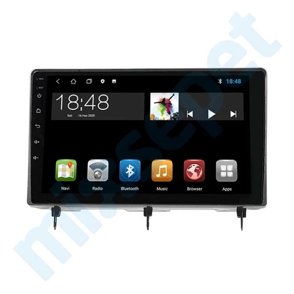 Maygo Maygo MYG-464 Serisi Honda Civic 2021-2024 Model Uyumlu 4GB Ram 64GB Hafıza 4+64 Carplay Android Auto Destekli Multimedya Navigasyonlu Teyp ürün görseli 1