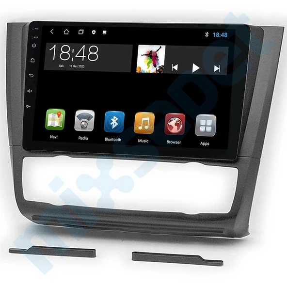 Maygo Maygo MYG-464 Serisi Bmw 1 Serisi E81 E82 E87 E88 2007-2011 Model Uyumlu Dijital Klima 4GB Ram 64GB Hafıza 4+64 Carplay Android Auto Destekli Multimedya Navigasyonlu Teyp ürün görseli 1