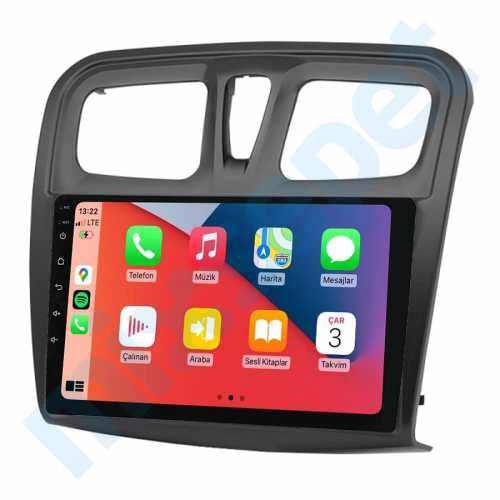 MAYGO Renault Clio Symbol  6 GB Ram 64 GB Hafıza 9 İnç Android Auto ve CarPlay Multimedya Sistemi ürün görseli 1