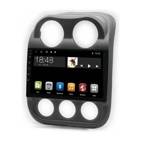 Maygo Maygo MYG-464 Serisi Jeep Compass 2009-2016 Model Uyumlu 4GB Ram 64GB Hafıza Carplay Android Auto Destekli Multimedya Oem Navigasyonlu Teyp ürün görseli 1