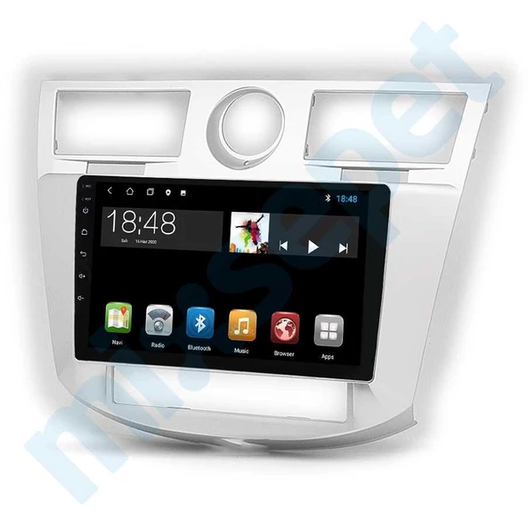 Maygo Maygo MYG-8128 Serisi Chrysler Sebring 2007-2010 Model Uyumlu 8GB Ram 128GB Hafıza 8+128 Carplay Android Auto Destekli Multimedya Navigasyonlu Teyp ürün görseli 1