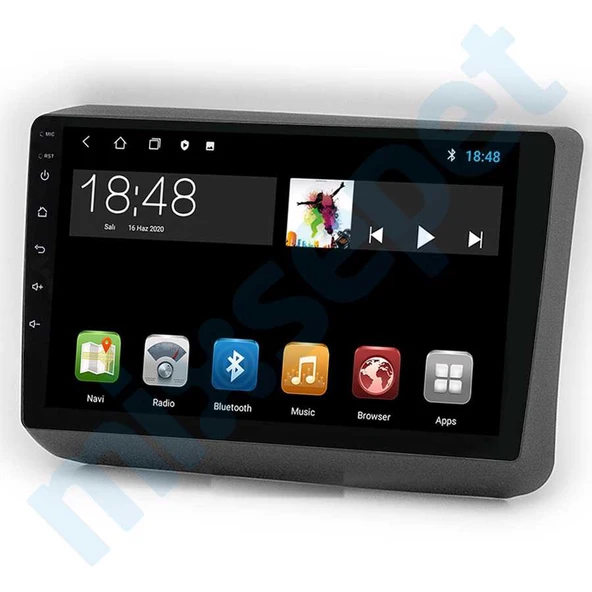 Maygo Maygo MYG-464 Serisi Jeep Grand Cherokee 2013-2017 Model Uyumlu 4GB Ram 64GB Hafıza 4+64 Carplay Android Auto Destekli Multimedya Navigasyonlu Teyp ürün görseli 1
