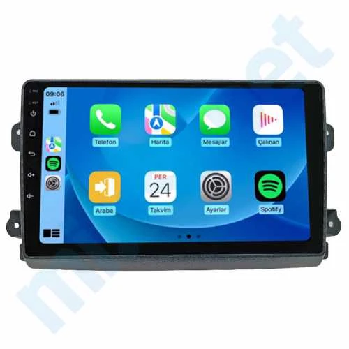 MAYGO Fiat Ducato 2022-2024 8 GB Ram 128 GB Hafıza 9 İnç Android Auto ve CarPlay Multimedya Sistemi ürün görseli 1