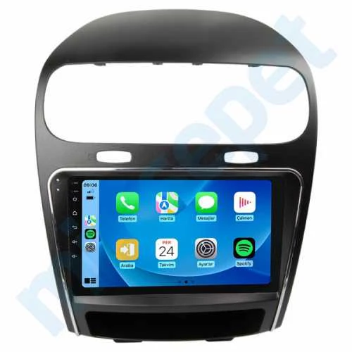 MAYGO Fiat Freemont 2010-2015 8 GB Ram 128 GB Hafıza 10.1 İnç Android Auto ve CarPlay Multimedya Sistemi ürün görseli 1