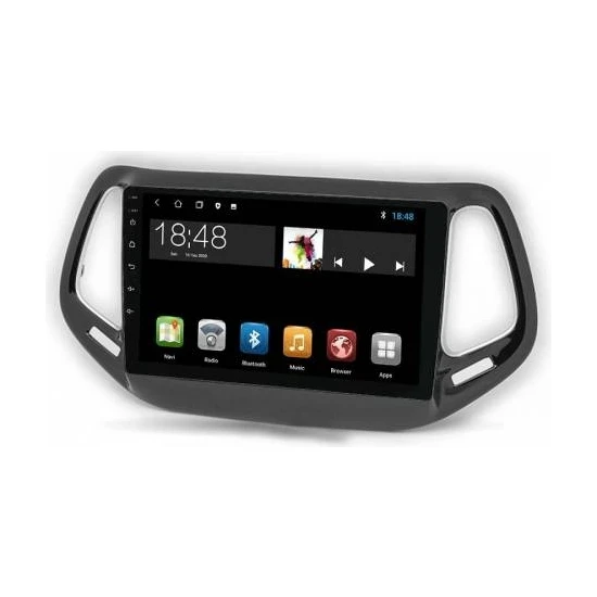 Maygo Maygo MYG-8128 Serisi Jeep Compass 2017-2020 Model Uyumlu 8GB Ram 128GB Hafıza Carplay Android Auto Destekli Multimedya Oem Navigasyonlu Teyp ürün görseli 1