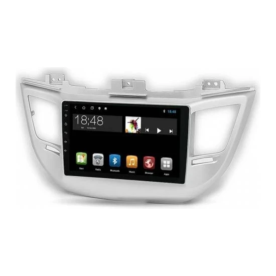 Maygo Maygo MYG-8128 Serisi Hyundai Tuscon 2015-2018 Model Uyumlu 8GB Ram 128GB Hafıza Carplay Android Auto Destekli Multimedya Oem Navigasyonlu Teyp ürün görseli 1