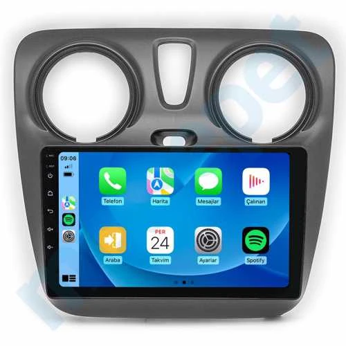 MAYGO Dacia Lodgy Dokker 2012-2022 8 GB Ram 128 GB Hafıza 9 İnç Android Auto ve CarPlay Multimedya Sistemi ürün görseli 1