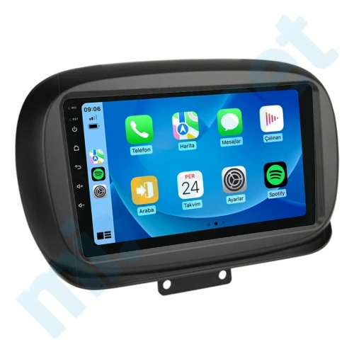 MAYGO Fiat 500X 2014-2022 8 GB Ram 128 GB Hafıza 9 İnç Android Auto ve CarPlay Multimedya Sistemi ürün görseli 1