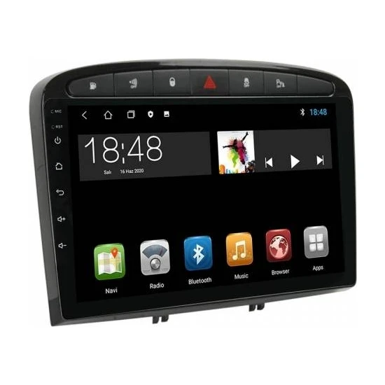 Maygo Maygo MYG-8128 Serisi Peugeout 308 2007-2014 Model Uyumlu 8GB Ram 128GB Hafıza Carplay Android Auto Destekli Multimedya Oem Navigasyonlu Teyp ürün görseli 1