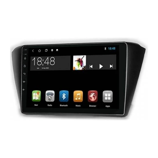 Maygo Maygo MYG-8128 Serisi Skoda Fabia 2015-2018 Model Uyumlu 8GB Ram 128GB Hafıza Carplay Android Auto Destekli Multimedya Oem Navigasyonlu Teyp ürün görseli 1