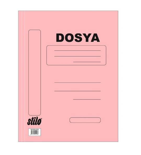 Stilo Tam Kapak Pembe Dosya Lüks - 6 adet ürün görseli 1