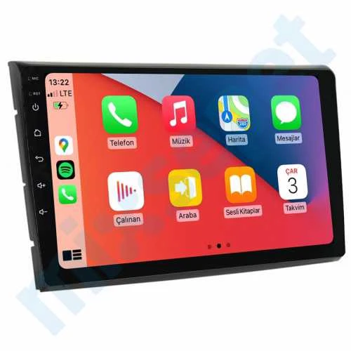 MAYGO Fiat Bravo / Brava 2008-2015 4 GB Ram 64 GB Hafıza 9 İnç Android Auto ve CarPlay Multimedya Sistemi ürün görseli 1