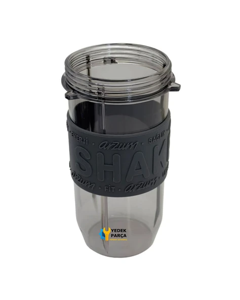 Arzum Uyumlu AR1147 Shake'N Take Neo Kişisel Blender Haznesi 400 Ml, Koyu Gri ürün görseli 1