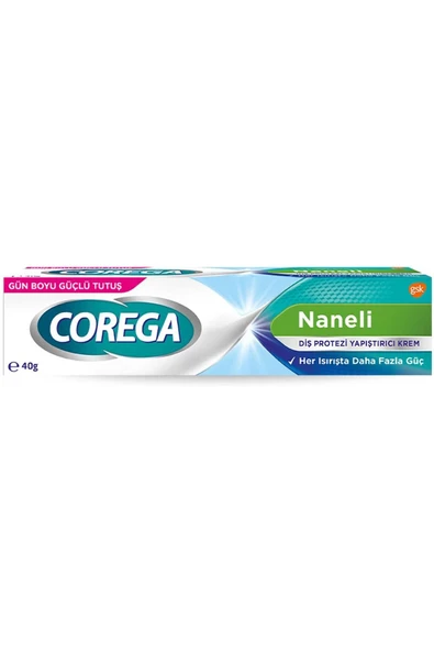 Corega Naneli Diş Protezi Yapıştırıcı Krem 40 gr ürün görseli 1