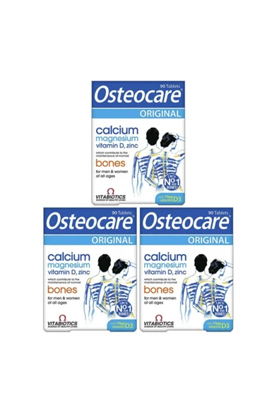 Osteocare 90 Tablet 3 Adet ürün görseli 1