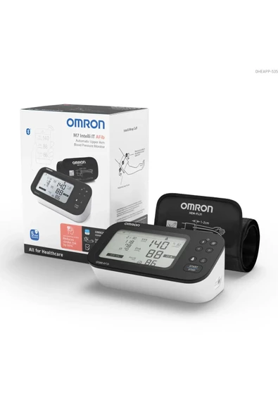 Omron M7 Intelli IT Afib HEM-7380T1-EBK Koldan Dijital Tansiyon Aleti ürün görseli 1