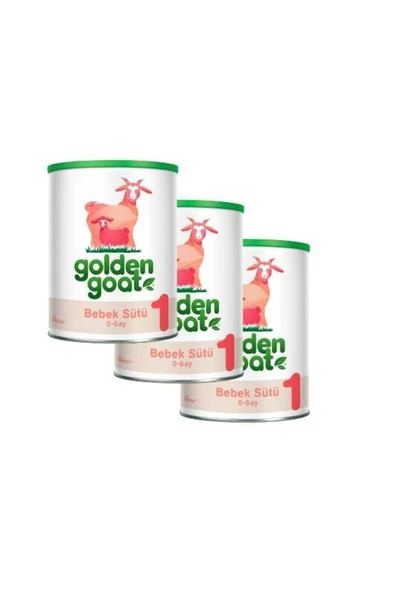 Golden Goat 1 Keçi Sütü Bazlı Bebek Sütü 400 gr 3'lü Paket ürün görseli 1