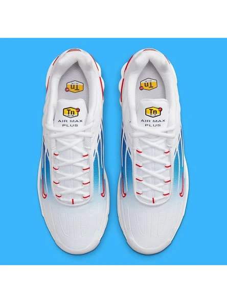 Nike TN Air Max Plus 3 White University Blue - Resim 3