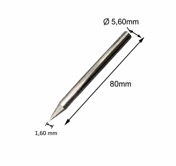 Prolink Hayva Ucu 60W PJ-007-U İçi Dolu Çivi Tip 80mm 5,60Ø ürün görseli 1
