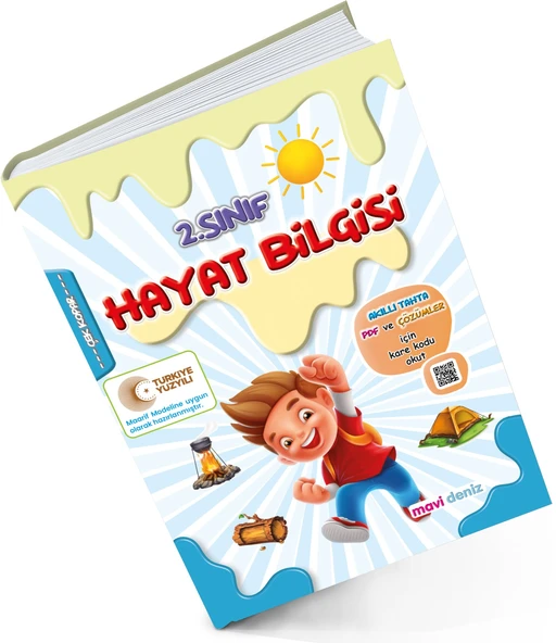 Mavi Deniz 2026 2. Sınıf Hayat Bilgisi Güncel Müfredat ürün görseli 1