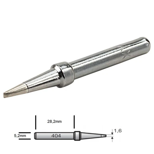 Xytronic 404 1,6mm Havya Ucu (solomon sr 965-968 ile uyumludur) ürün görseli 1