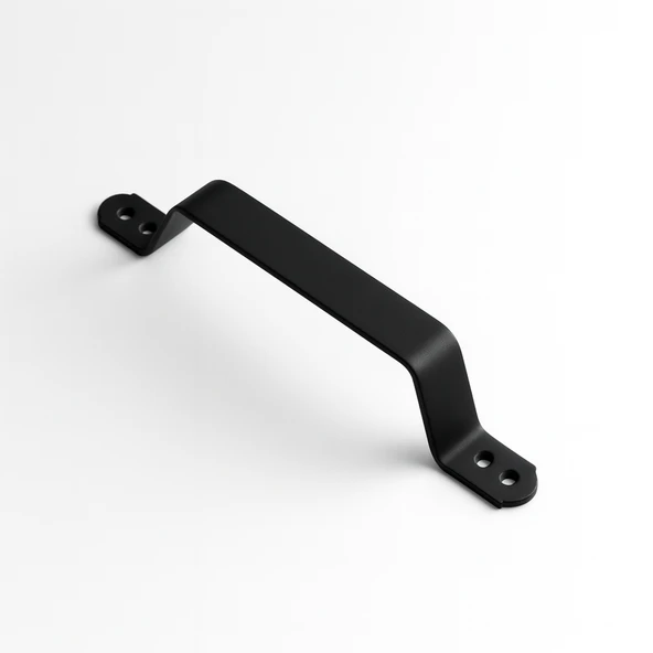 Mat Siyah Renk Metal El Tutamagı Çekme Kolu Kapı Tutma Kulbu 17 cm Kulp Kapı Tutamağı Kulpu ürün görseli 1