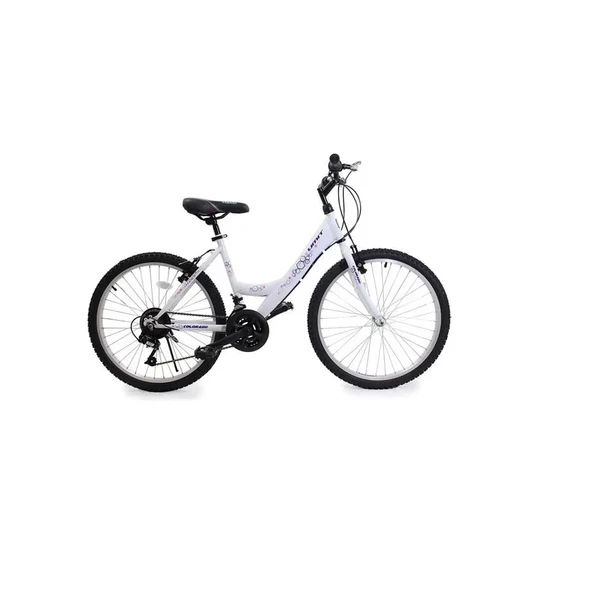ÜMİT 2600 COLORADO KADIN DAĞ BİSİKLETİ V 26 JANT 21 VİTES BEYAZ MOR ürün görseli 1