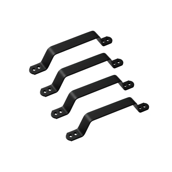 Mat Siyah Renk Metal El Tutamagı (4 Adet) Çekme Kolu Kapı Tutma Kulbu 17 cm Kulp Kapı Tutamağı Kulbu ürün görseli 1