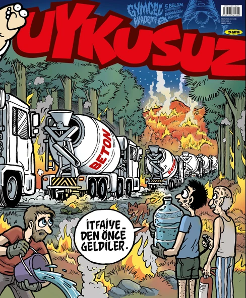 Uykusuz Dergi Ağustos 2025 ürün görseli 1