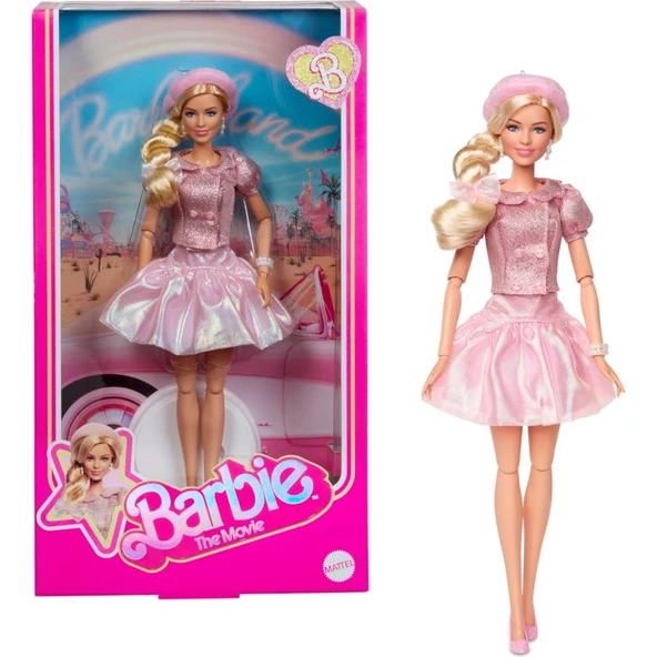 The Movie Pink Beret - Pink Puffy Elbise JBJ53 2025 ürün görseli 1