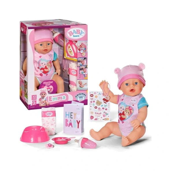 Nessiworld 834800 Baby Born Emma 43cm bebek ürün görseli 1