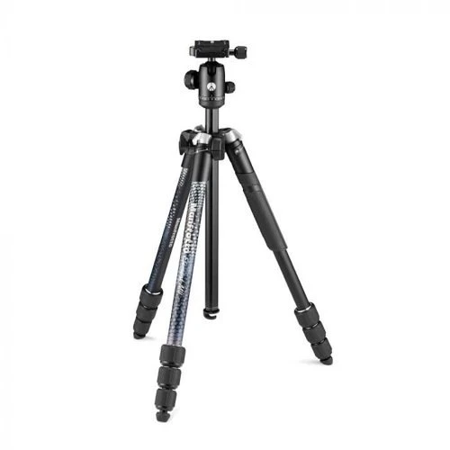 Manfrotto Element MII Alimünyum Ters Katlanır Tripod Siyah (MKELMII4BK-BH) ürün görseli 1