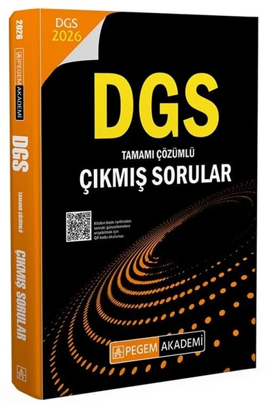 Pegem 2026 DGS Çıkmış Sorular Çözümlü Pegem Akademi Yayınları ürün görseli 1