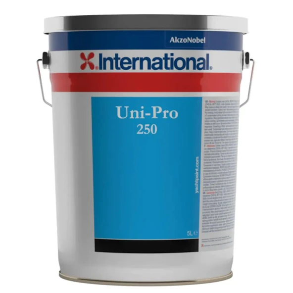 INTERNATIONAL UNİ-PRO 250 5L BEYAZ ZEHİRLİ BOYA TEKNE YAT ANTIFOULING ürün görseli 1