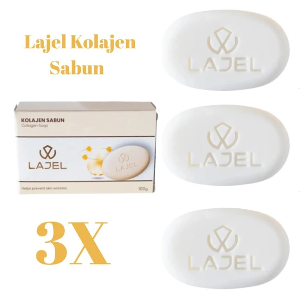 Lajel Kolajen Sabun 3 adet ürün görseli 1