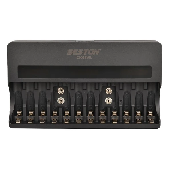 Beston C9028WL AA/AAA/9V/C Boy/D Boy/Lion Pil Şarj Cihazı ürün görseli 1