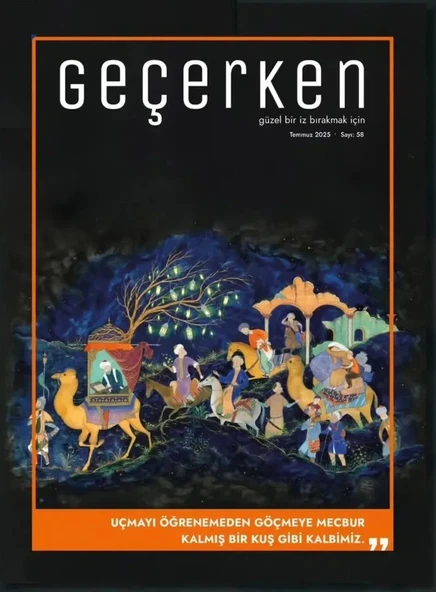 Geçerken Dergi 58.Sayı Temmuz 2025 ürün görseli 1