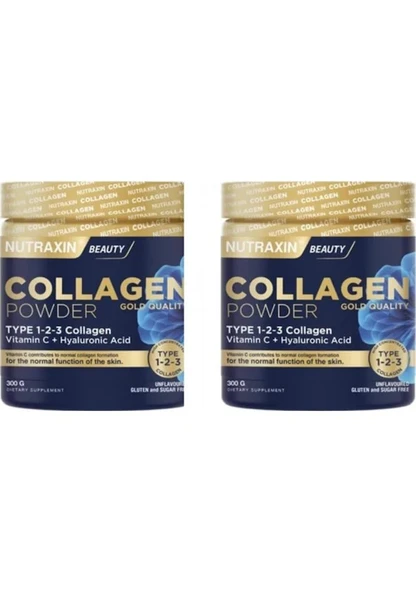 Nutraxin Collagen Powder 300 gr 2'li ürün görseli 1
