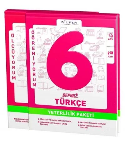 Bilfen 6. Sınıf Türkçe Depar Yeterlilik Paketi ürün görseli 1