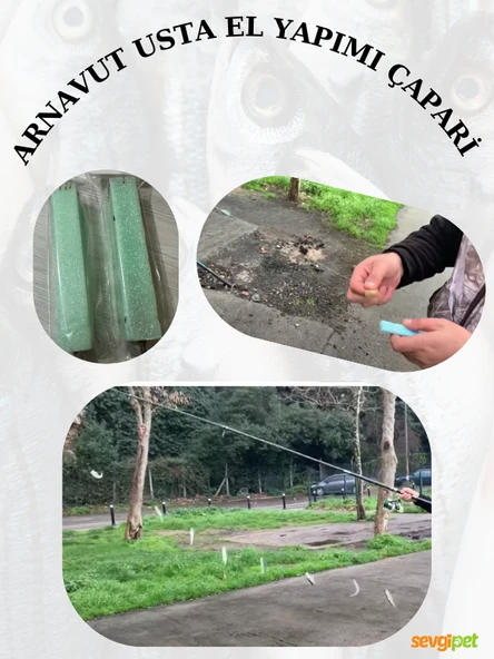 sevgipet Arnavut Usta El Yapımı Çaparı - 2 ADET - Resim 2