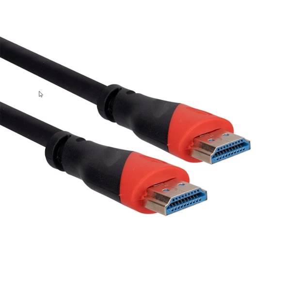 Hytech HY-HDM10 HDMI TO HDMI 10 Metre Altın Uçlu 24K 1.4V 3D Kablosu ürün görseli 1