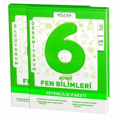 Bilfen 6. Sınıf Depar Fen Bilimleri Yeterlilik Paketi ürün görseli 1